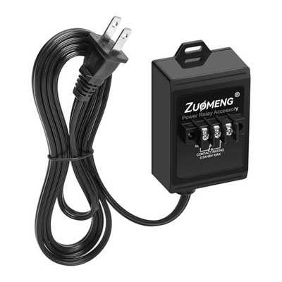 Power Relay Accessory for Expanding Switched Outlet Capacity, Detects 120V AC, 