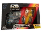 Star Wars CLASSIC EDITION 4-PACK Darth Vader Luke Han Solo Chewbacca Kenner 1995