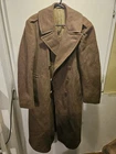 VINTAGE WW2   MILITARY WOOL OVERCOAT OFFICERS     1940-1950S  NICE CONDITION 38R