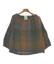 mina perhonen Blouses KhakixGray Check Pattern 38 Approx. M 2200610347573