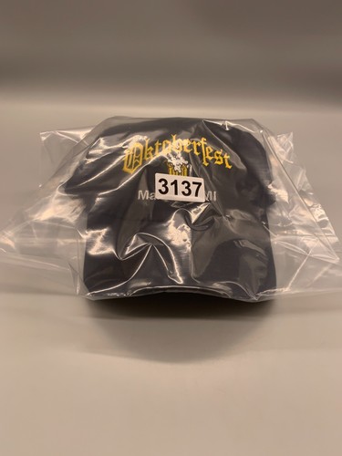 Cappello Oktoberfest Berretto Strap Back Nero Giallo Birra Marshall Michigan Tedesco Uomo - Foto 11 di 11