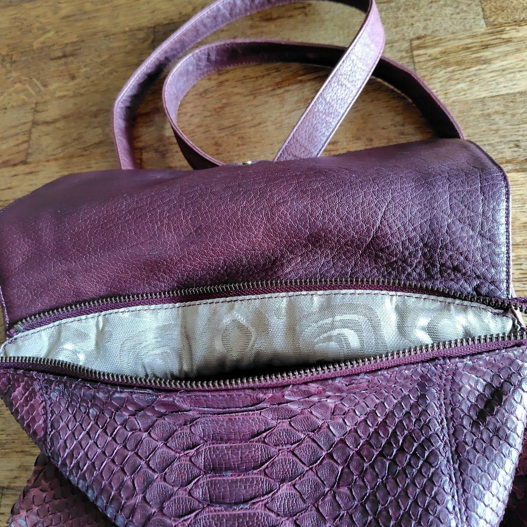 Ibiza Python Exotic Backpack with Charm, Stylish … - image 10