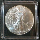 2017 Silver eagle 1oz .999 Silver UNC Mint State, FREE SHIPPING