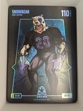Bo Jackson Battle Arena Update ICE BATTLE FOIL "SNOWBEAR" -PETE ALONSO