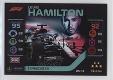 2020 Topps F1 Turbo Attax Speedster Lewis Hamilton #13 5w0