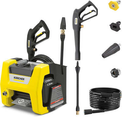 Kärcher Pressure Washer K1700 Cube, CETA Certified, 3 Spray Nozzles, Detergent T