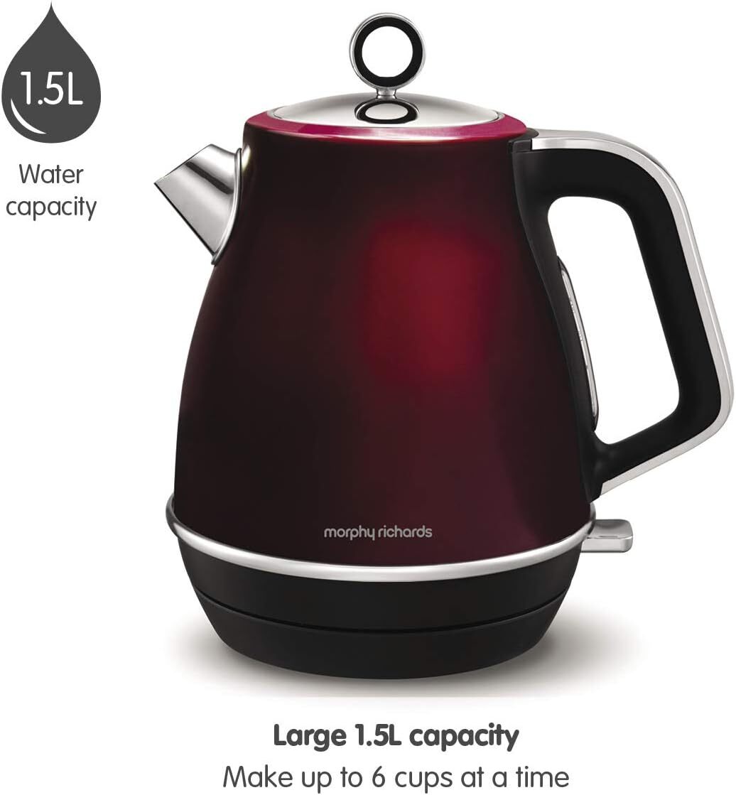 Morphy Richards Kettle Evoke Kettle 104408 Electric Kettle Red SPARE