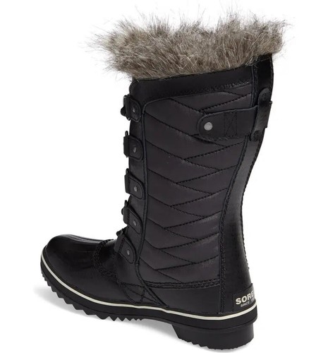 NEW Sorel Tofino II boots - Black, Stone - Women's size 7 USA / 38 EUR - Picture 4 of 10