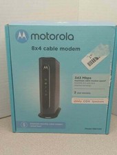 Motorola MB7220 8x4 DOCSIS 3.0 Cable Modem, 343 Mbps, For Comcast Xfinity, 12VDC