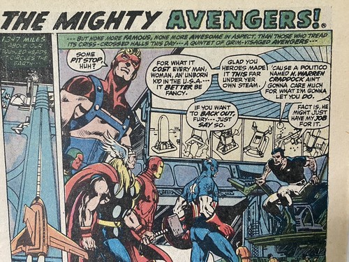 AVENGERS #96 : The Andromeda Swarm! 1972 KREE-SKRULL WAR Marvel Comics - Bild 4 von 9