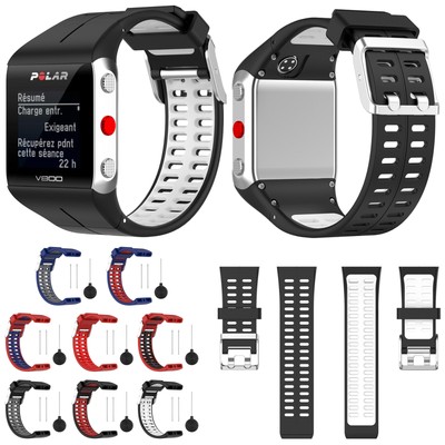 Silicone Watch Band Wrist Strap Bracelet for Polar V800 GPS Sports