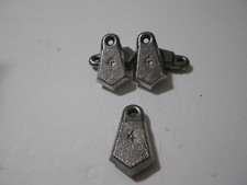 54, 4 OZ  HANDMADE FLAT BANK SINKERS
