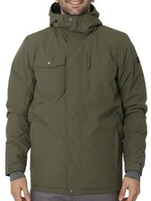 QUIKSILVER Men's MISSION SOLID Snow Jacket - CRE0 - XL - NWT