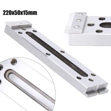 CNC Wire EDM Fixture Board Stainless Jig Tool For Clamping Leveling 220x15x50 mm