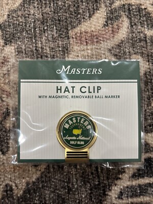 Masters Hat Clip - Brand New - Augusta National Golf Club - 2024