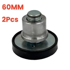 2X Car Lift Rubber tray Heightening Feet Plus High Leg Pads Shaft Diameter 60mm