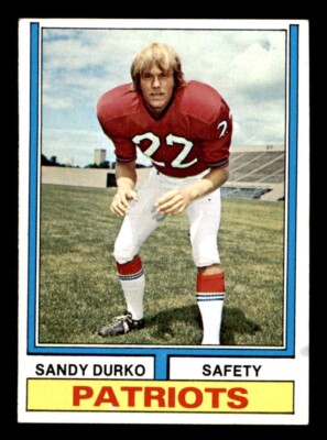 1974 Topps Football #247 Sandy Durko EX *d4