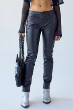 Urban Outfitters UO Dina Faux Leather Slim Pant - size 12 - NWT- $99