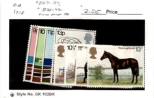 Great Britain, Postage Stamp, #827-830, 838-842 Mint Hinged, 1978 Oil, Coal (AD)