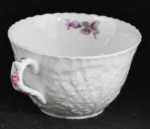 Spode Bridal Rose Cup 2 1/4" Tall & Saucer 5 3/4" - Picture 3 of 9