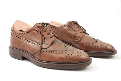 J.Crew Italy Reed Leather Wingtip Men display picture 3