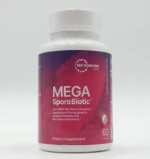 Microbiome Labs Mega SporeBiotic Probiotic Supplement, 60 Caps, EXP: 4/26