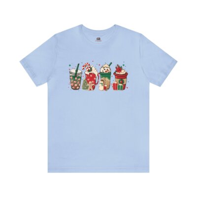 Christmas Latte | Coffee | Christmas | Xmas | Unisex Jersey Short Sleeve Tee