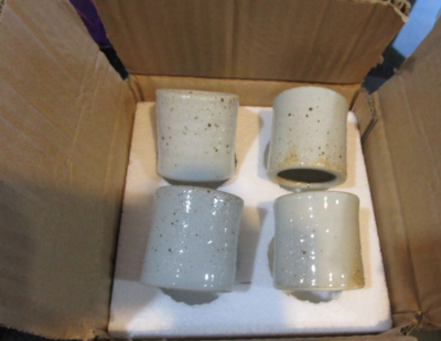 Pottery Barn Portland ivory napkin rings New