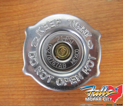 2011-2019 Chrysler Dodge Jeep Radiator Cap New Mopar OEM
