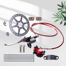 Mini Bike Brake Kit 𝗨𝗽𝗴𝗿𝗮𝗱𝗲𝗱 Hydraulic Disc Brake Caliper Assembly 180ft