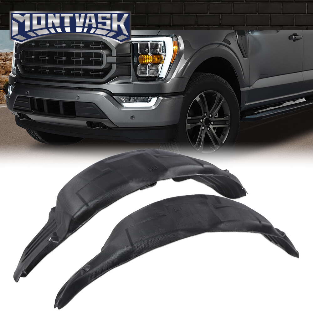 21-24 Ford F-150 Rear Wheel Well Liners Left Right Pair  