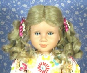 Vintage New Playhouse Collection JOHNNY Blonde Doll Wig Size 14”-15”