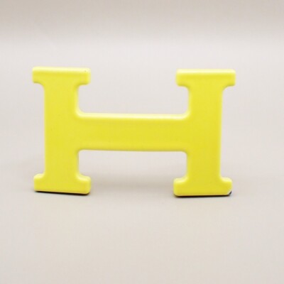 HERMES H Logo Constance Buckle Metal Yellow France 62RK807  display picture 3