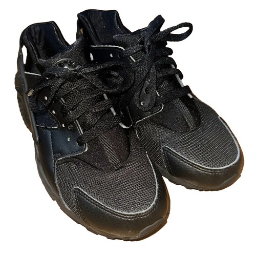 Nike Kids Youth Air Huarache Run SE (GS) Running Sneakers Shoes Black Size 6.5 - Picture 2 of 9