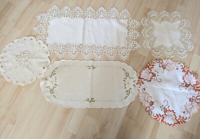 Grandma's decorative doily ** lace doily autumn - Christmas 