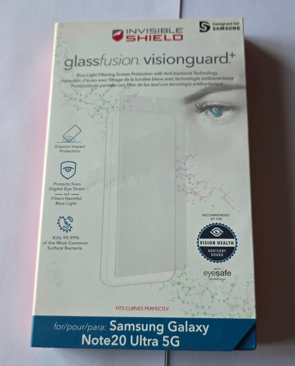 Zagg Glassfusion Visionguard+ Note 20 Ultra NEW ZAGG