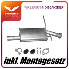 Hyundai Santa Fe 2.0 2.0D 2.4 (2001-2006) Mittelschalldämpfer Auspuff