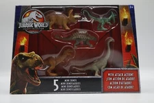 2018 Mattel Jurassic World Legacy Collection 5 Mini Dino Attack Action FWB45