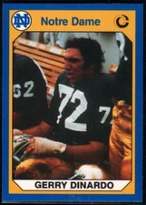 GERRY DINARDO 1990 COLLEGIATE COLLECTION NOTRE DAME #91 ID:31743