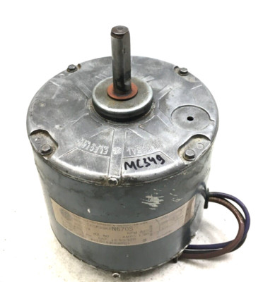 GE 5KCP39KFN670S Condenser MOTOR 1/4 HP 230V 21D143068P01 825RPM used #MC349