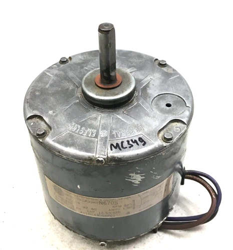 GE 5KCP39KFN670S Condenser MOTOR 1/4 HP 230V 21D143068P01 825RPM used #MC349