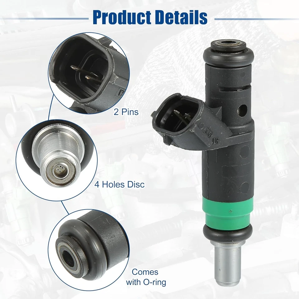 6Pcs Fuel Injectors 06C133551 For 2002 -2006 Audi A4 2002 2003 2004 Audi A6 3.0L - Imagem 3 de 4