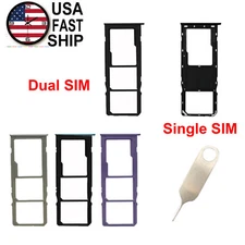 SIM Card Tray + MicroSD Card Holder Slot For Samsung Galaxy A21 2020 SM-A215U