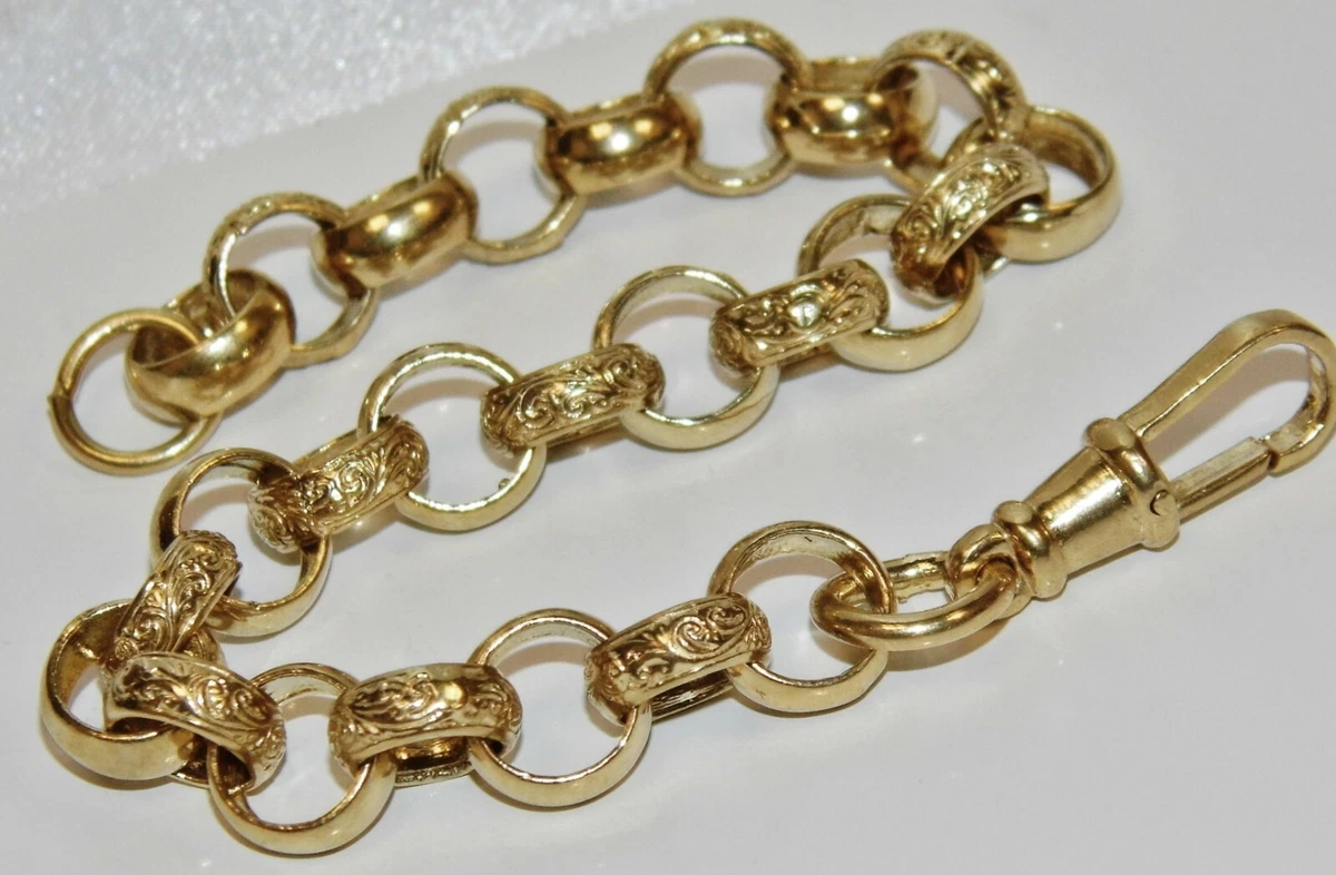 Gold plated 2024 belcher bracelet