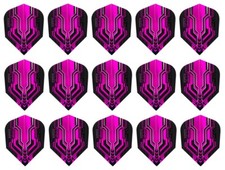 5 New Sets Harrows Plexus Standard Dart Flights   Ships w/ Tracking - Pink