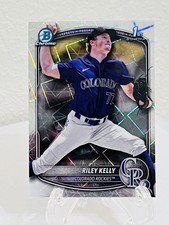 2025 Bowman Draft - Chrome Riley Kelly #BDC-79 Laser Refractor (RC)