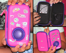KidzSafe Girls Speaker And Case Inc 50 Stickers Audio Gear Listen To Music