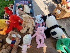 Ty Plush Lot Beanie Babies, Buddies, Attic Treasures, Teenie Beanies, Club Kit