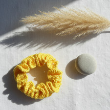 Handmade crochet scrunchie hair tie elastic 280