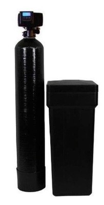 Fleck 80k On Demand Water Softener with Resin Made in 80,000 Grains, Black